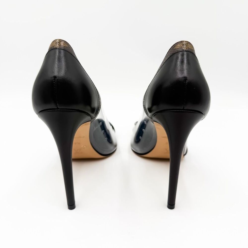 Louis Vuitton LV Monogram Call Back Heels Pumps EU 39.5 US 9.5 - Picture 7 of 12